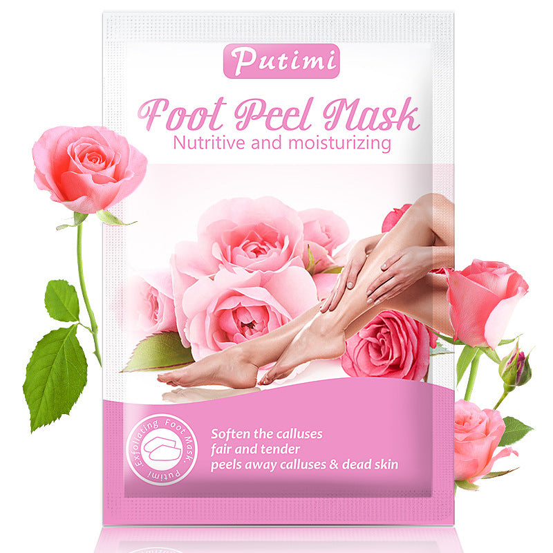 2024 New Exfoliating Foot Mask Foot SPA Pedicure Socks Removing Dead Skin Whitening Heels Feet Peeling Anti Cracked Foot Skin Care