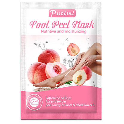 2024 New Exfoliating Foot Mask Foot SPA Pedicure Socks Removing Dead Skin Whitening Heels Feet Peeling Anti Cracked Foot Skin Care