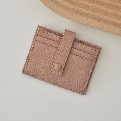 Ultra-thin Card Holder Women's South Korea Multi-card-slot