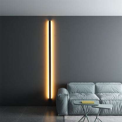 Minimalist long led wall lamp